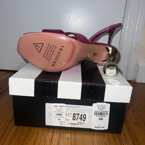 Aquazzura Yes Darling Mule Sz 39 - Picture 6 of 10